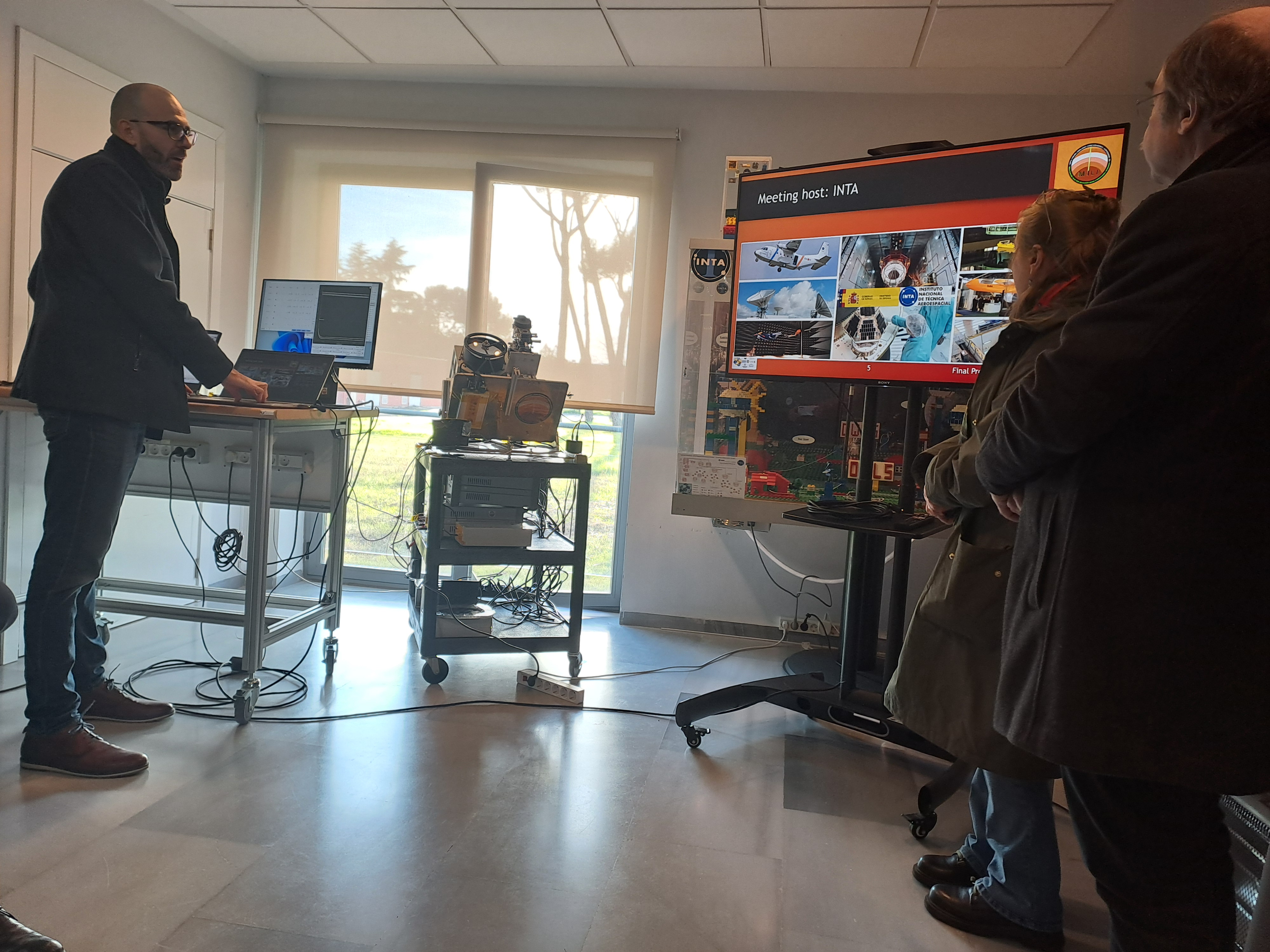 Day 1 Demonstrating Mili Laser