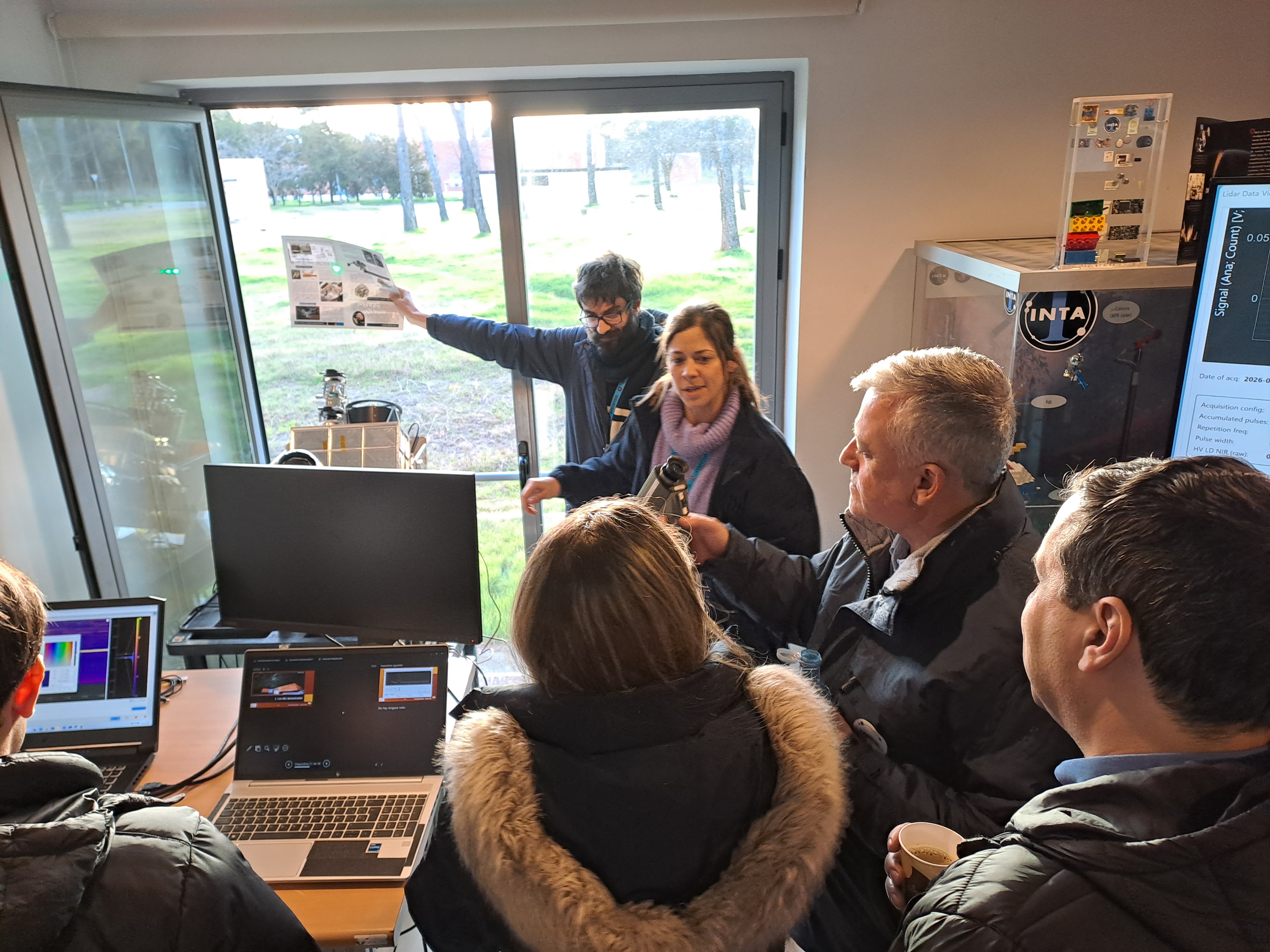 Day 1 Demonstrating Mili Laser