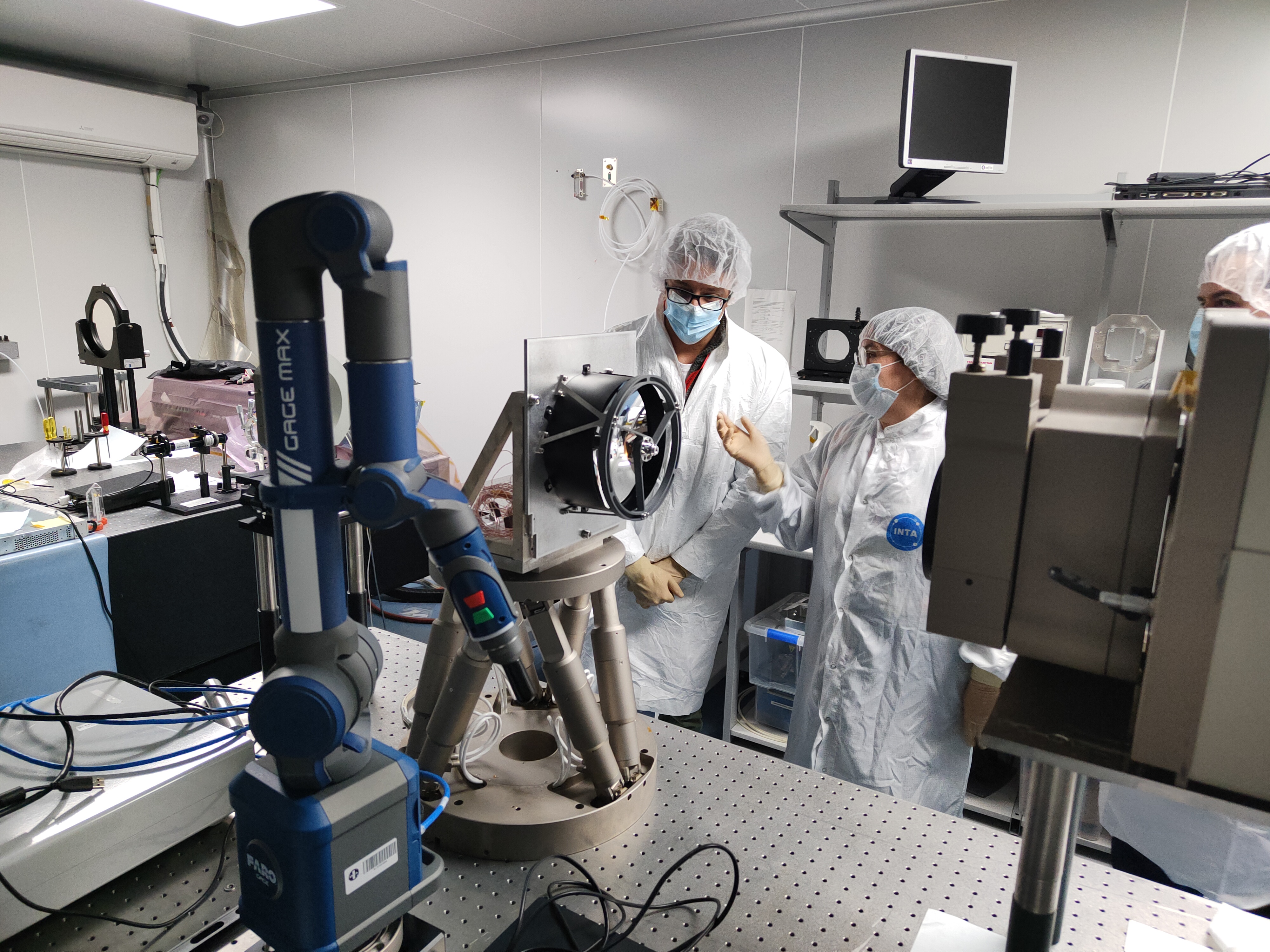 Day 1 Demonstrating Mili Laser