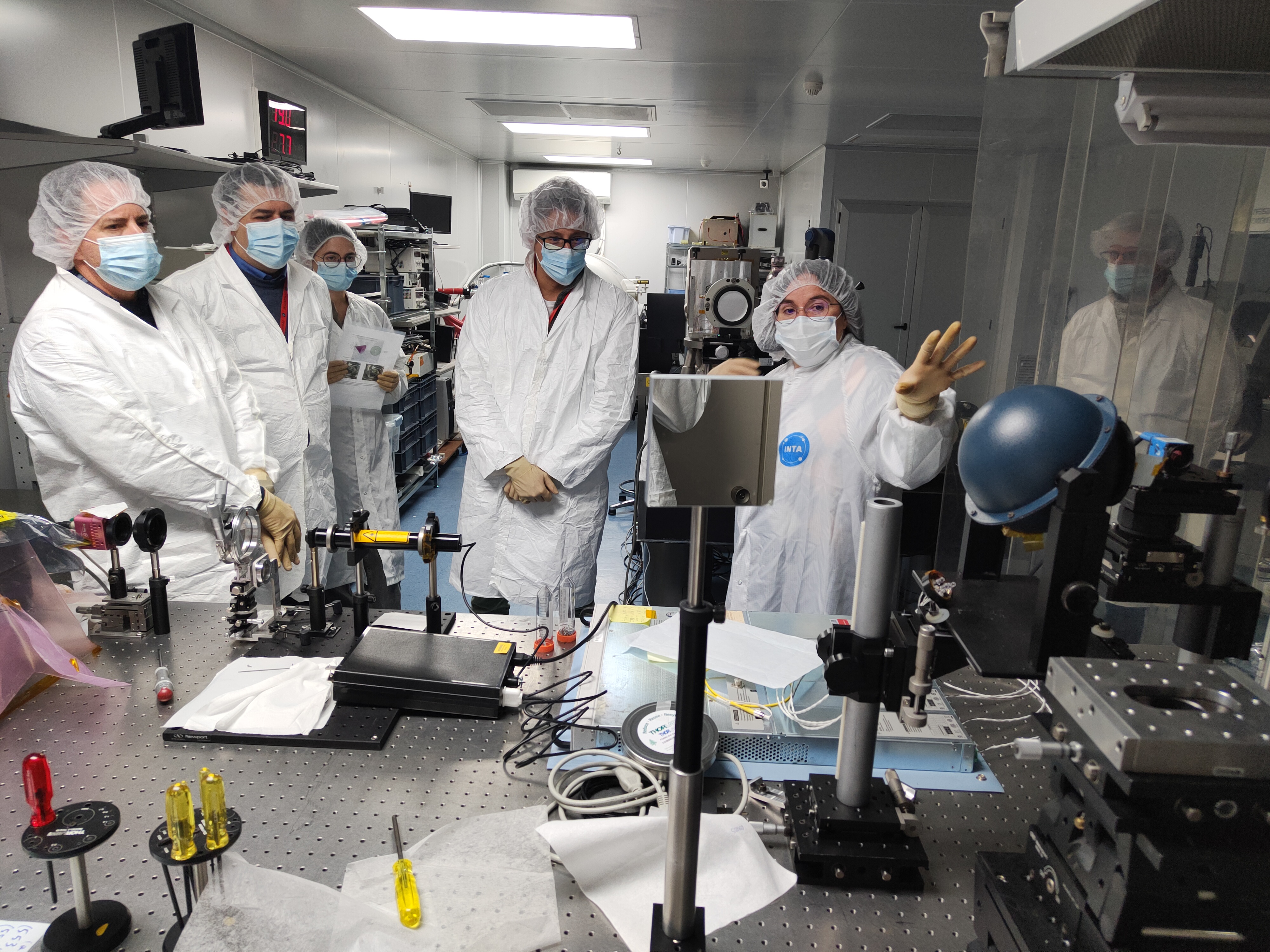 Day 1 Demonstrating Mili Laser