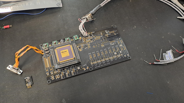 Testing Lidar processing board